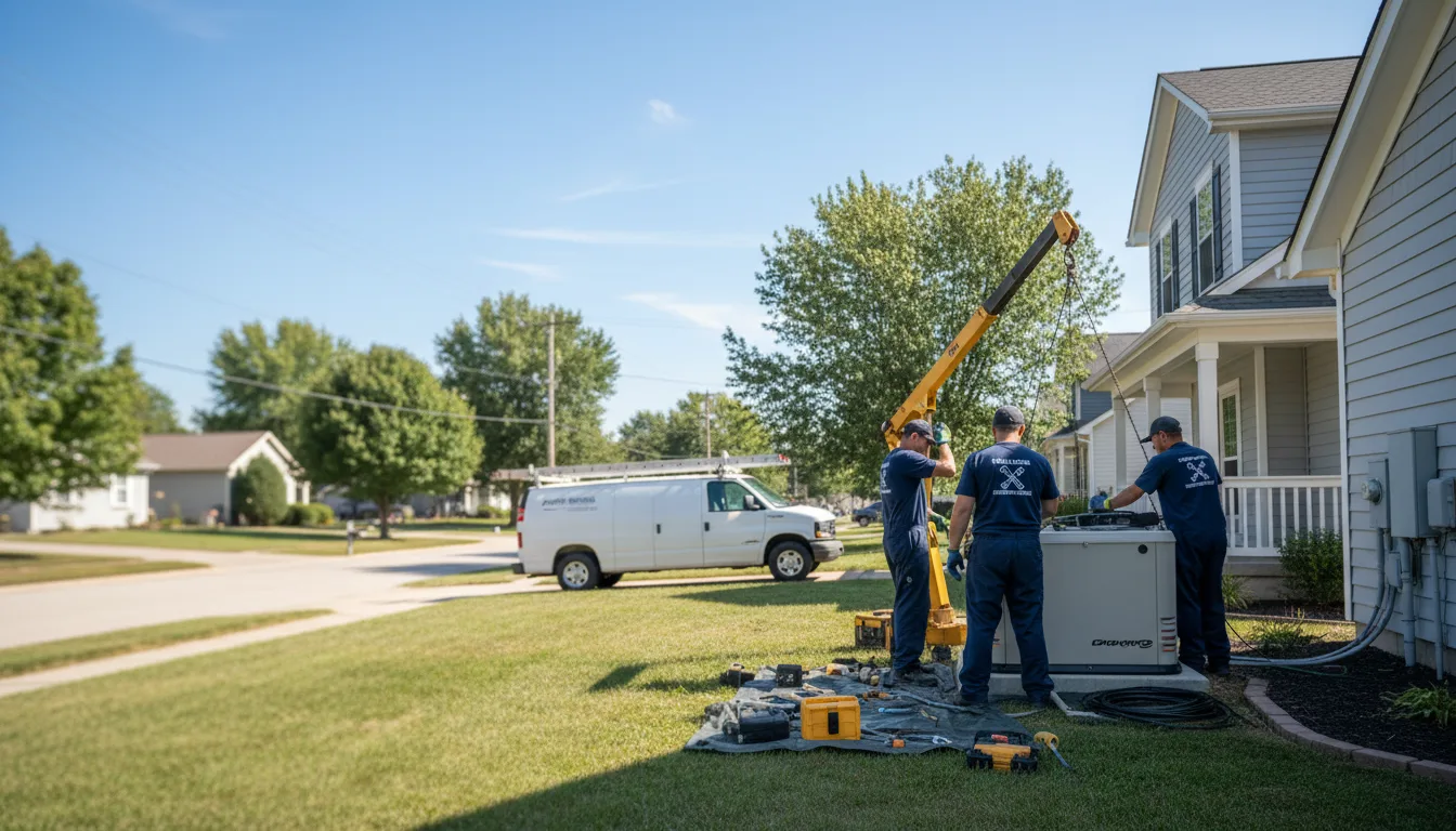 Generator Installation in Walcott, IA near me